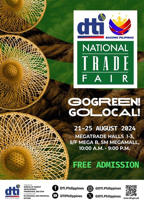 megatrade hall events 2024|2024 DTI Bagong Pilipinas National Trade Fair  .